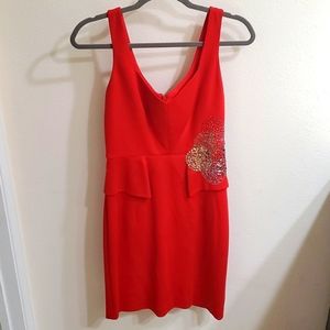 Trina turk red dress 💃nwot
